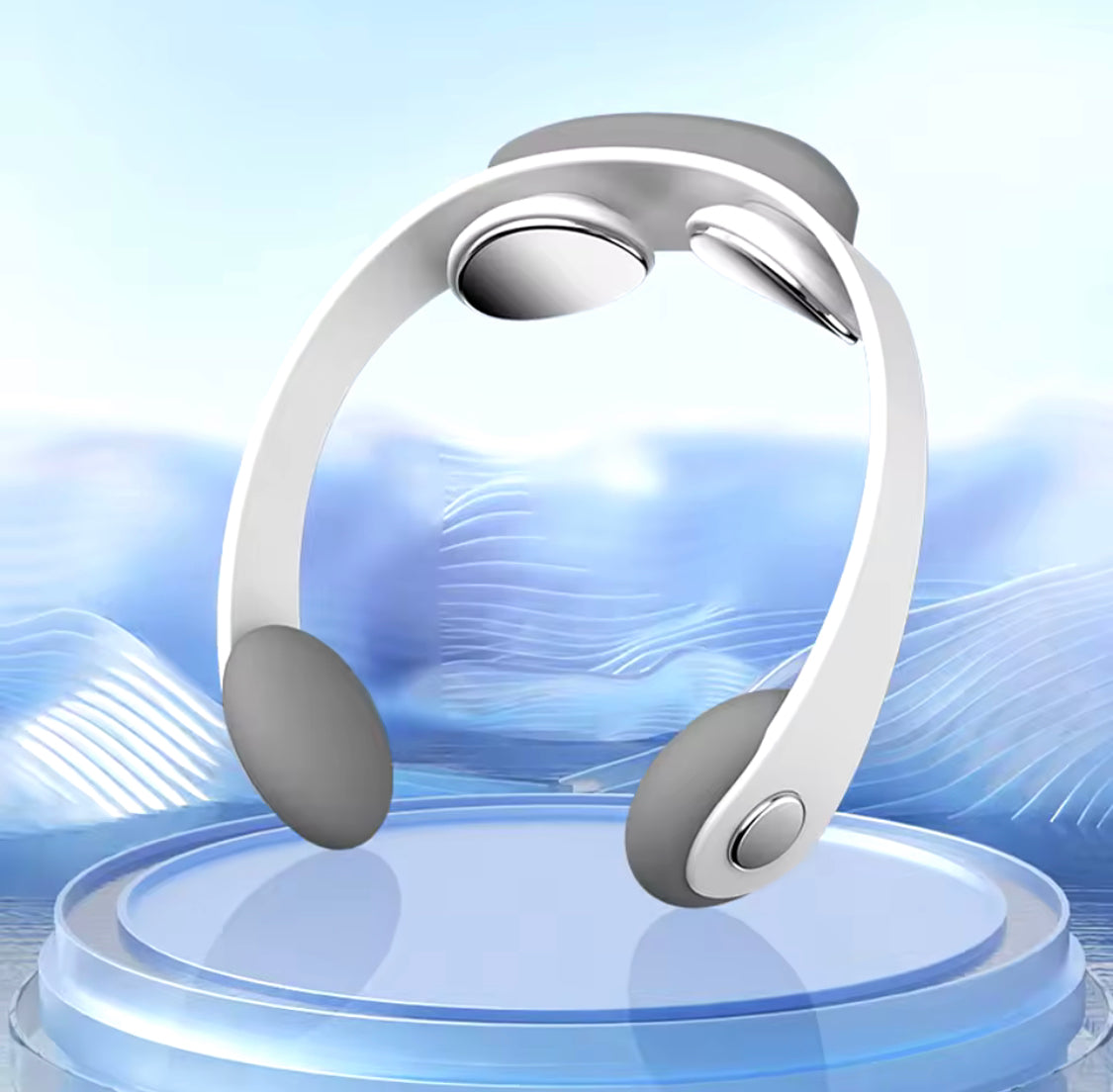 5 Gears Electric Neck Massager, Mini Neck Pulse Massager, Double Head Physiotherapy Massager 5 Gears Electric Neck Massager, Mini Neck Pulse Massager, Double Head Physiotherapy Massager